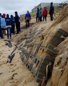 East Coast Chapters touring the Downtown Montauk Stabilization Project by the Army Corps of Engineers.